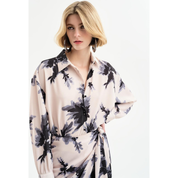 Πουκάμισο oversized floral