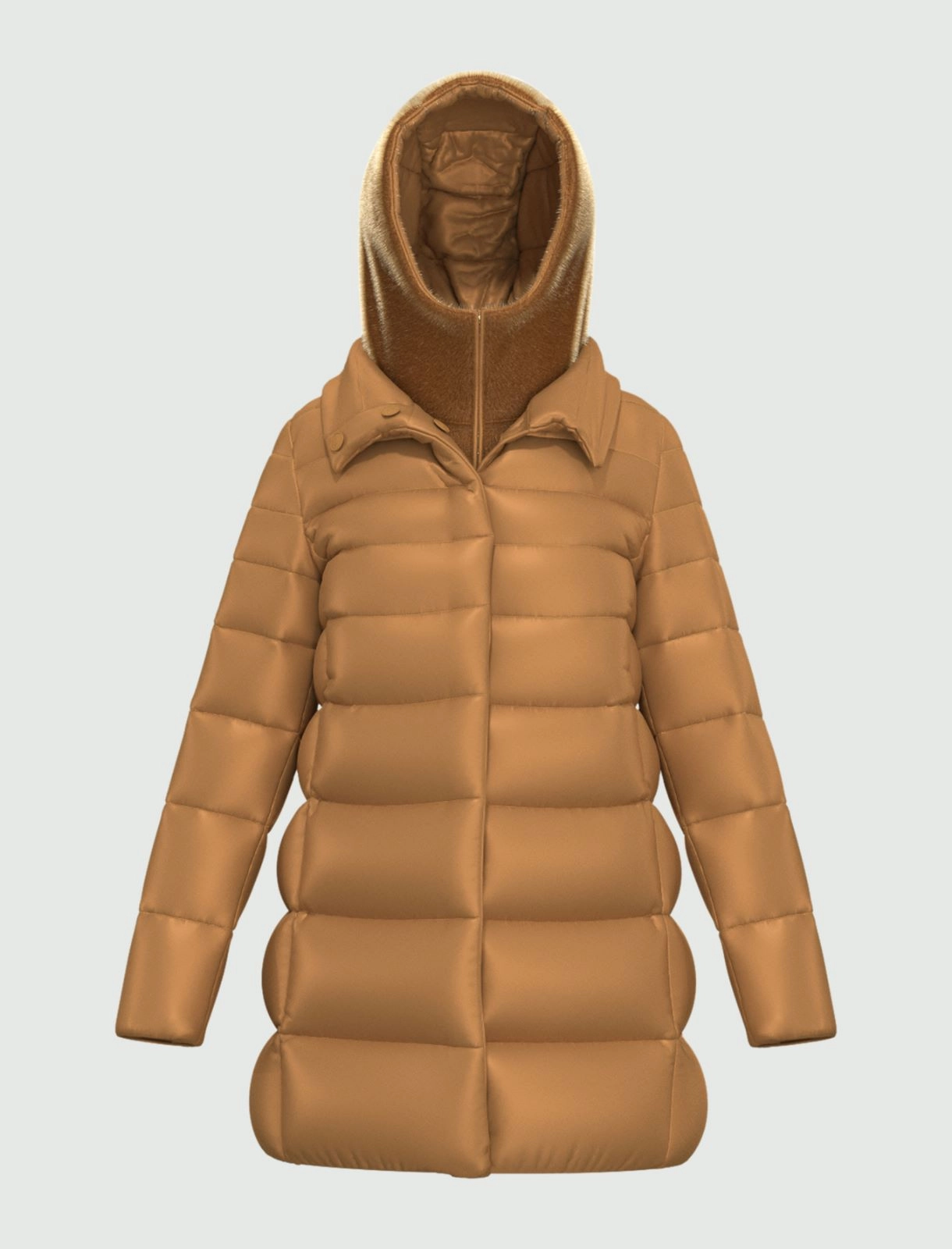 Hooded down Jacket