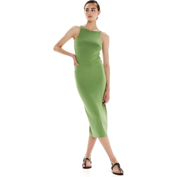 Midi Fitted Dress – Eco Vital