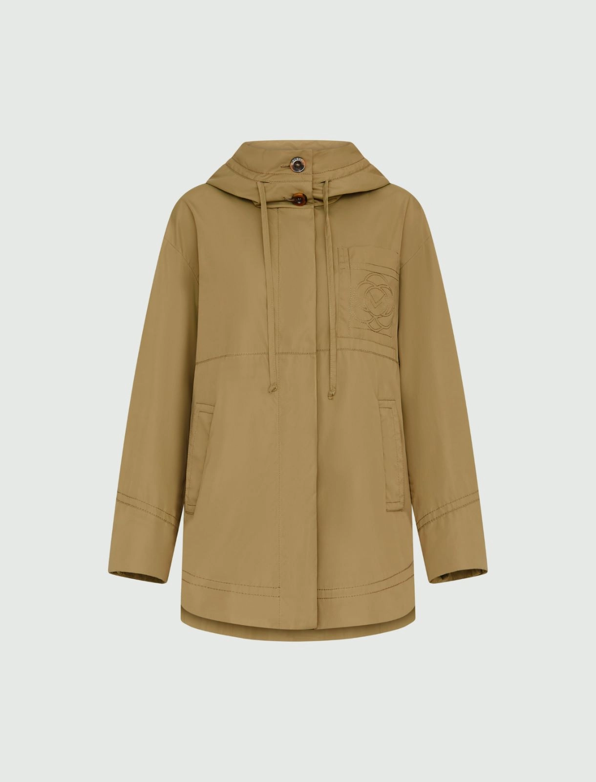 Hooded parka