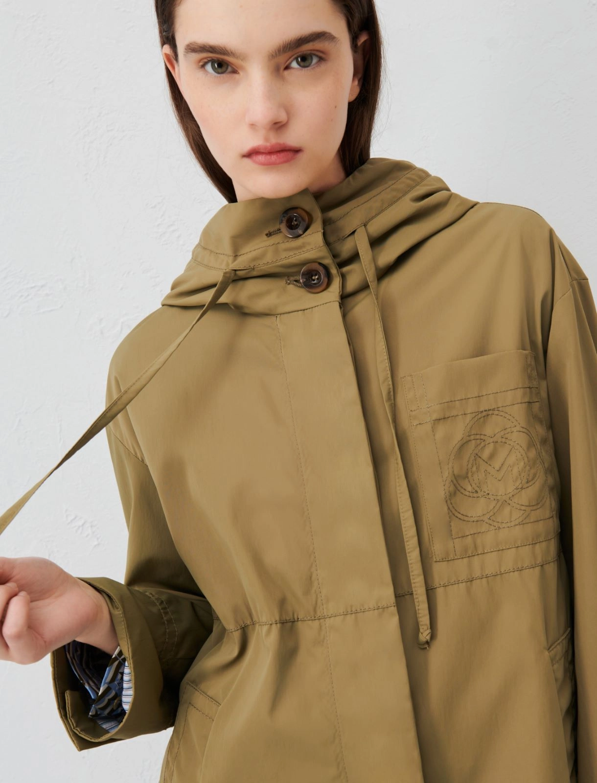 Hooded parka