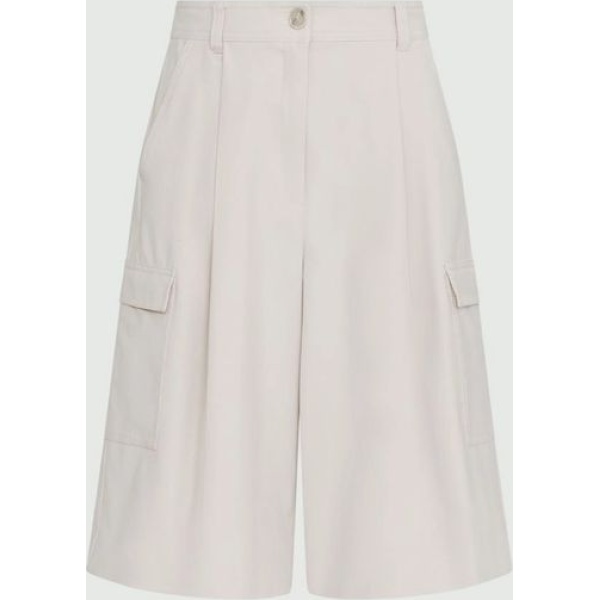 Canvas Bermuda shorts