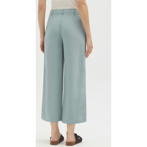 Linen peg trousers