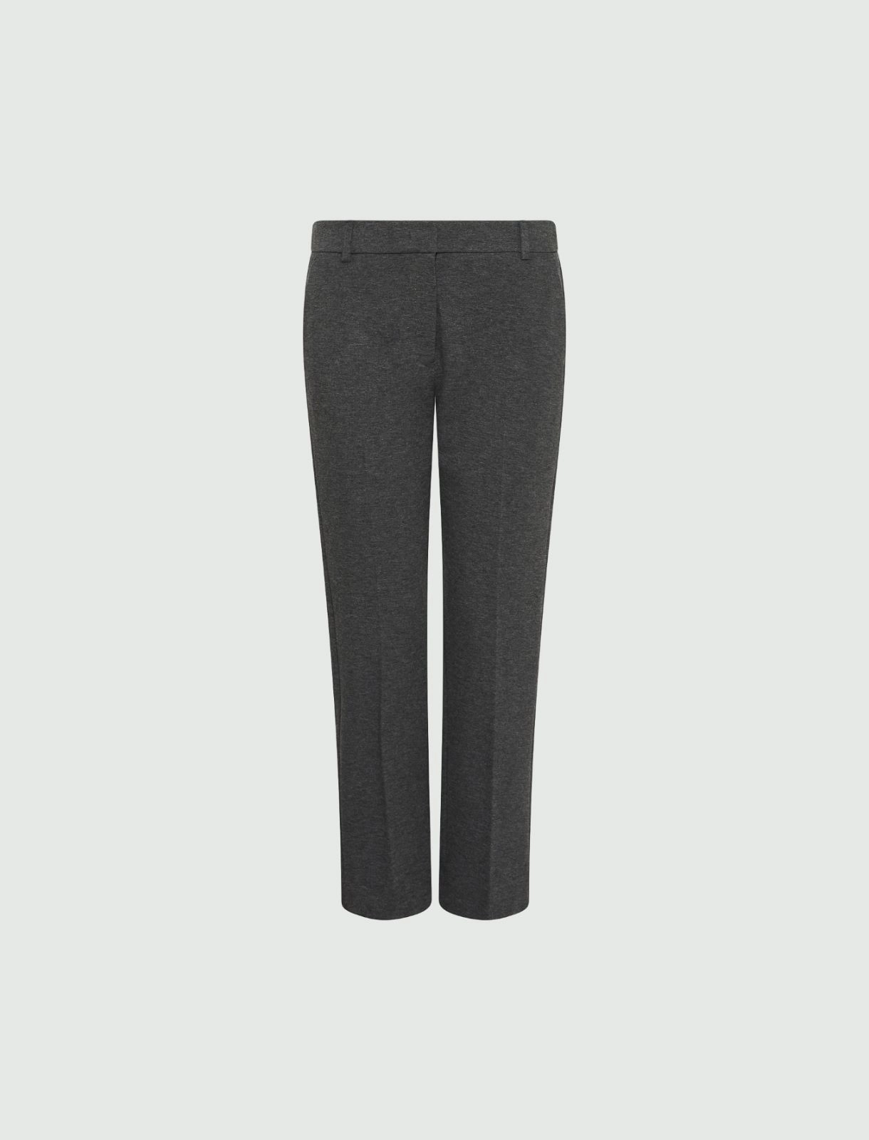 Jersey chino trousers