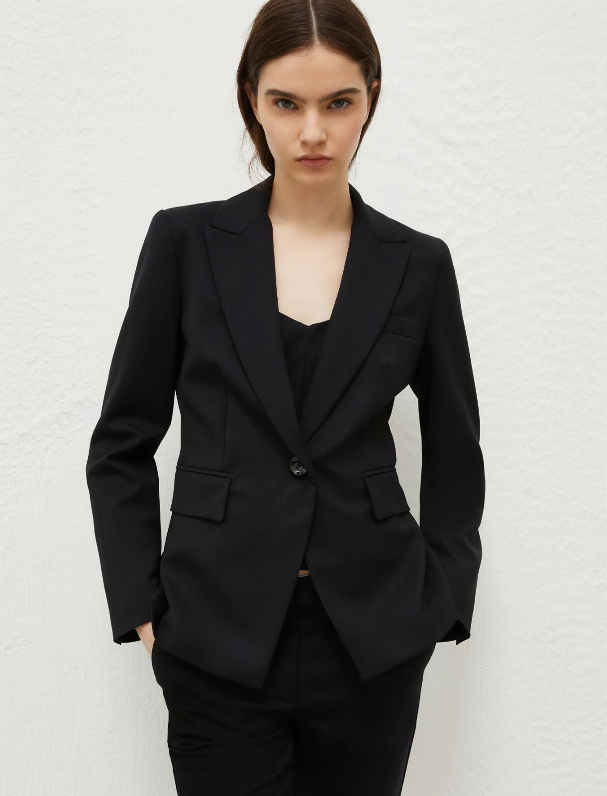 Gabardine blazer