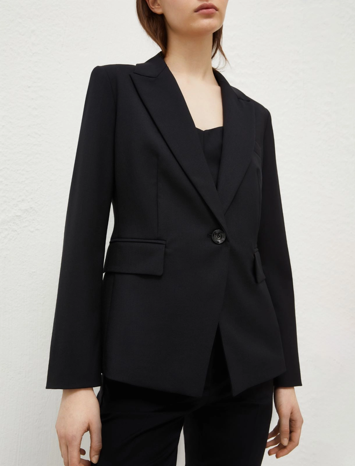 Gabardine blazer