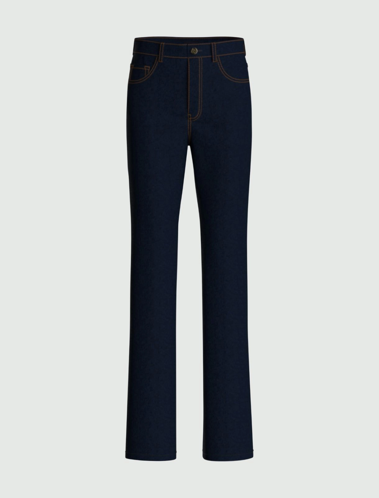 Slim-fit flared jeans