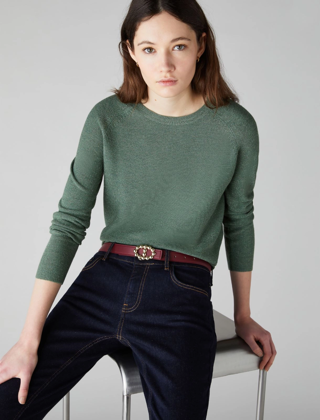 Lurex sweater