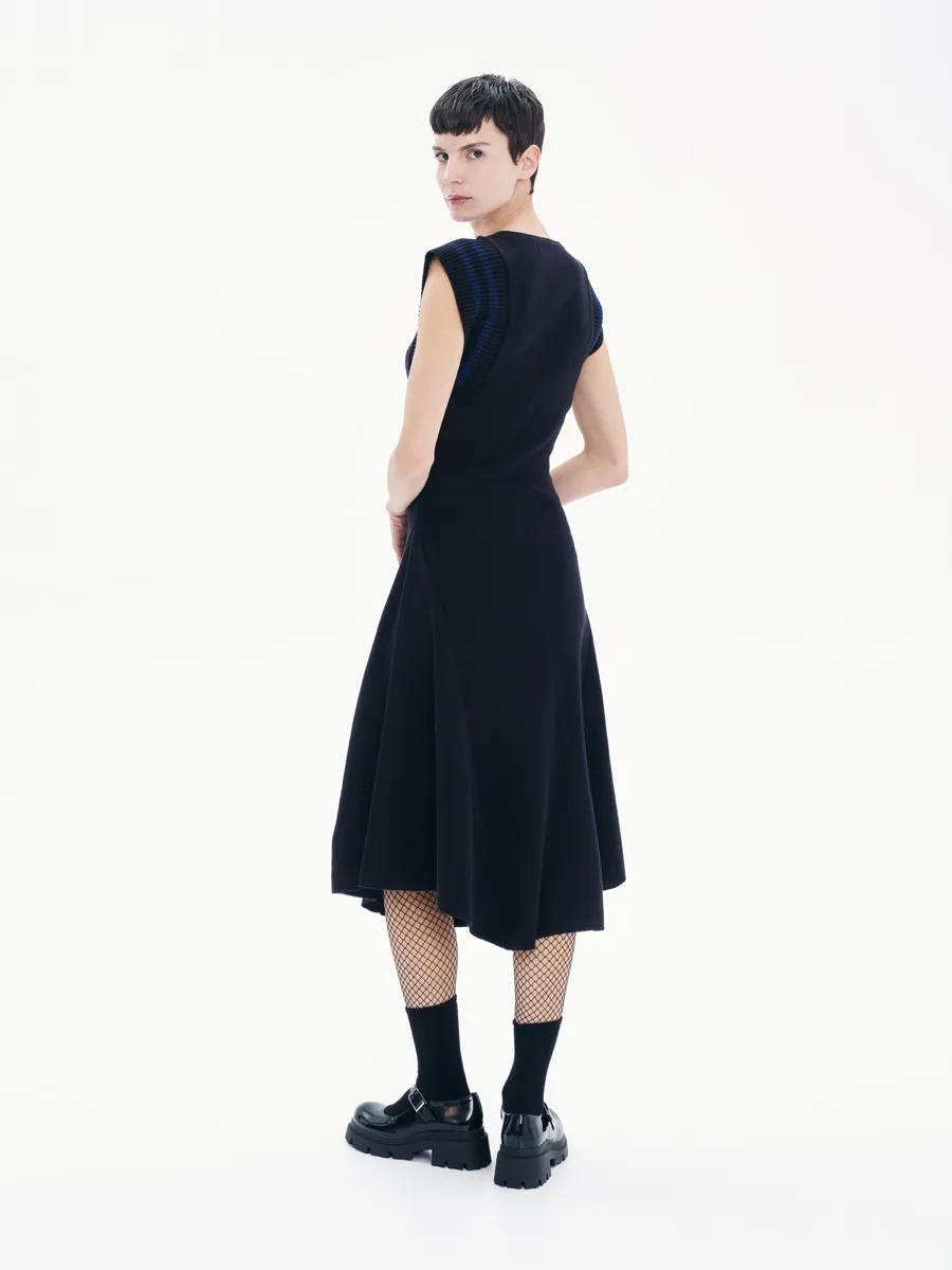 Knit Midi Dress – Intricately Crafted