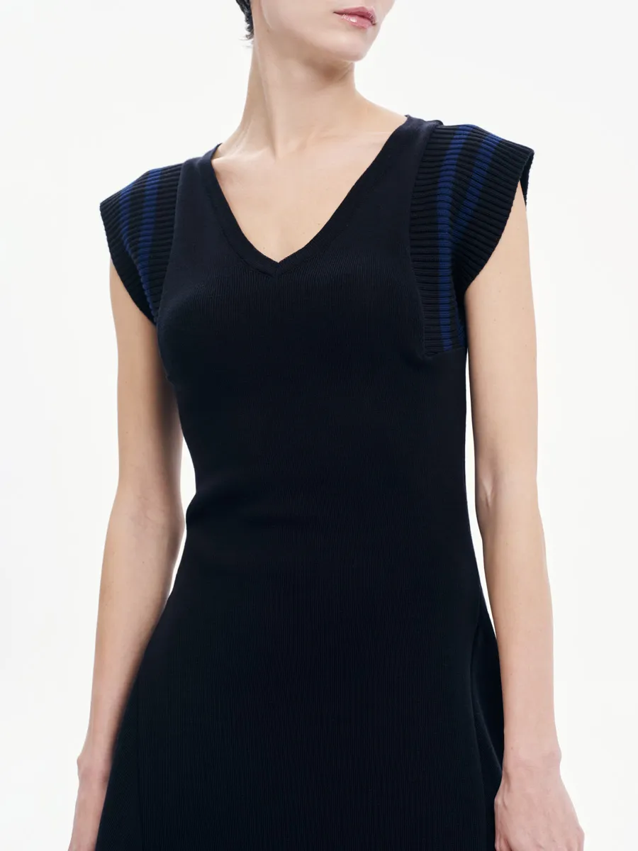 Knit Midi Dress – Intricately Crafted