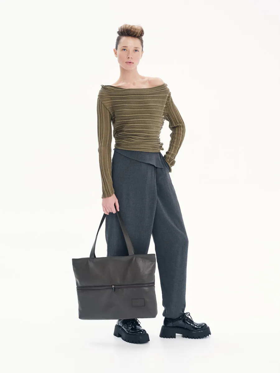 Wide – Leg Trousers – Office