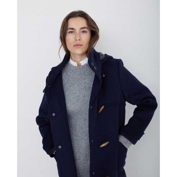 Coat hood navy