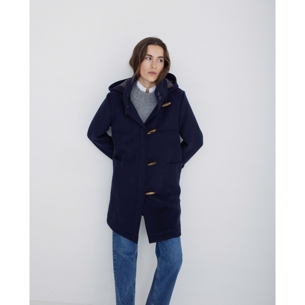 Coat hood navy