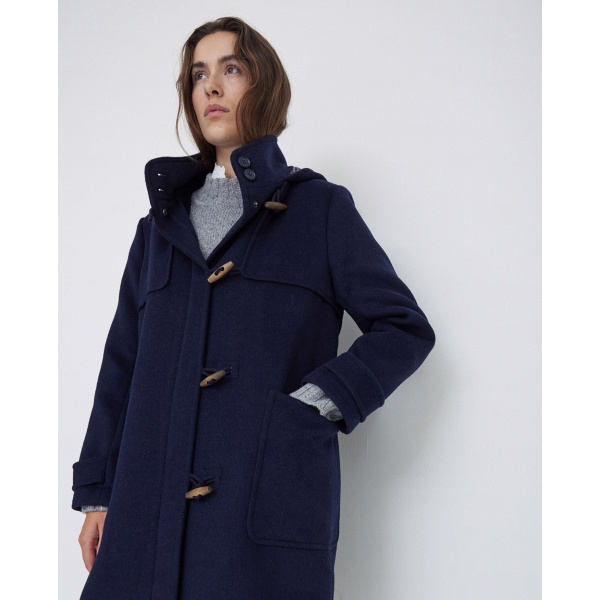 Coat hood navy