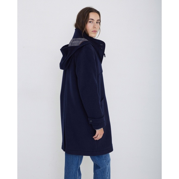 Coat hood navy