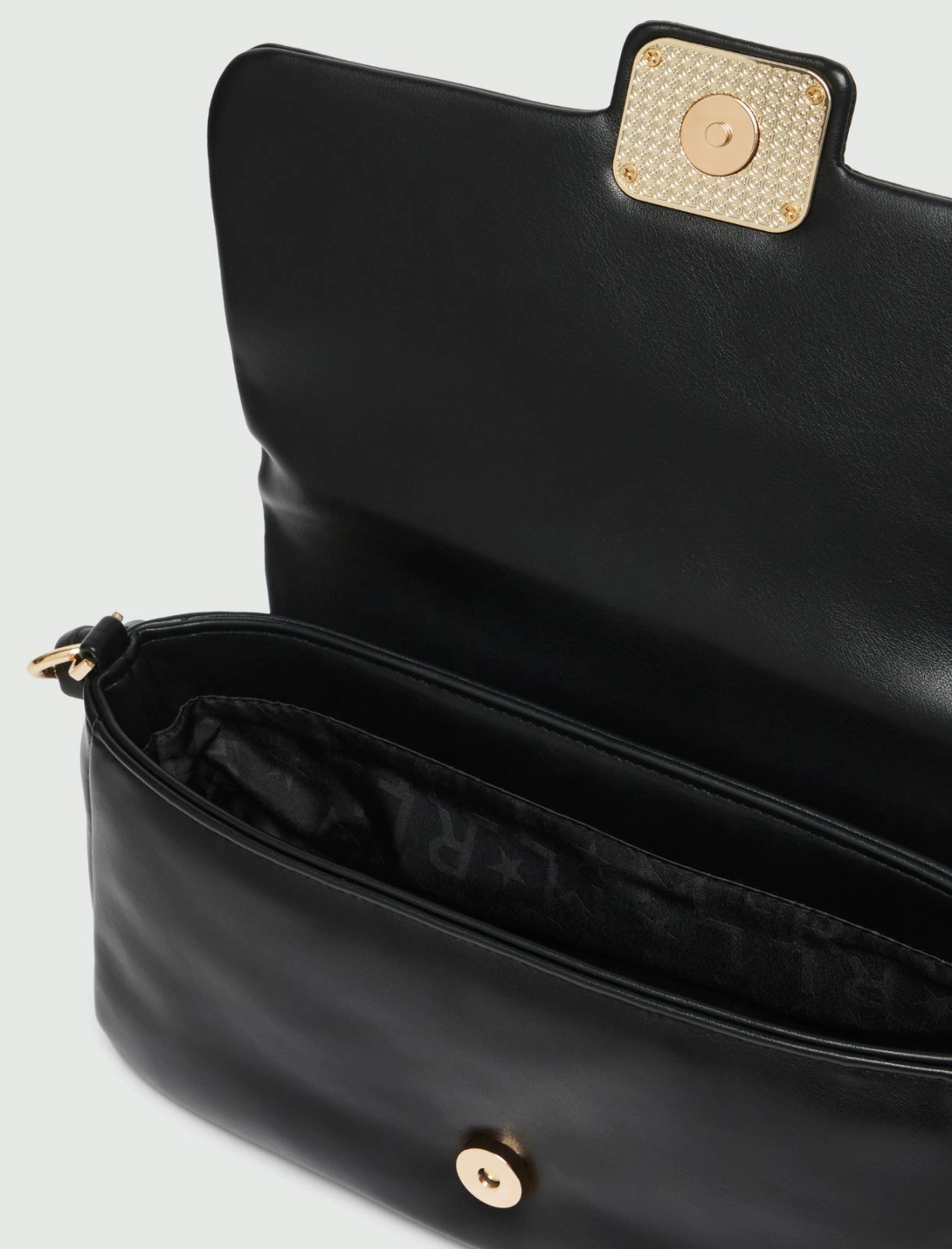 Medium padded Le Muse bag - BLACK