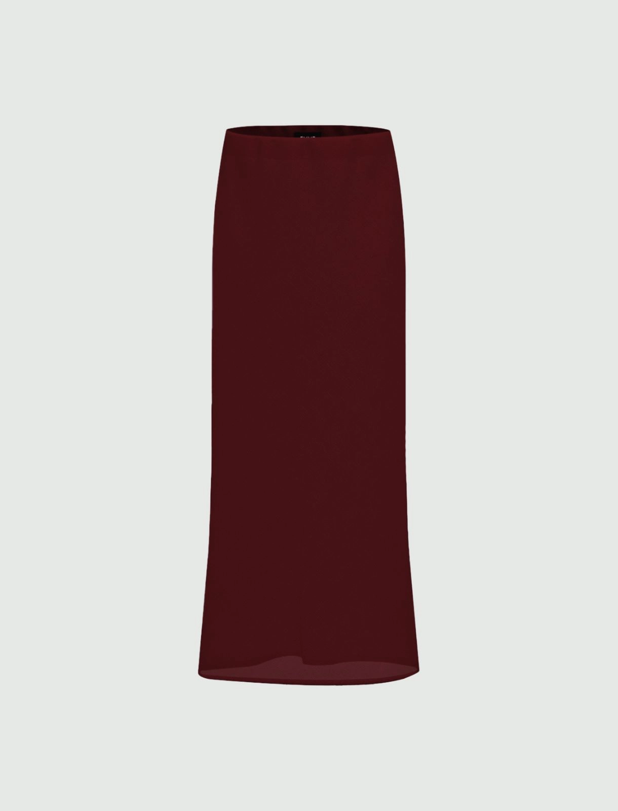 Straight linen skirt - RUBY