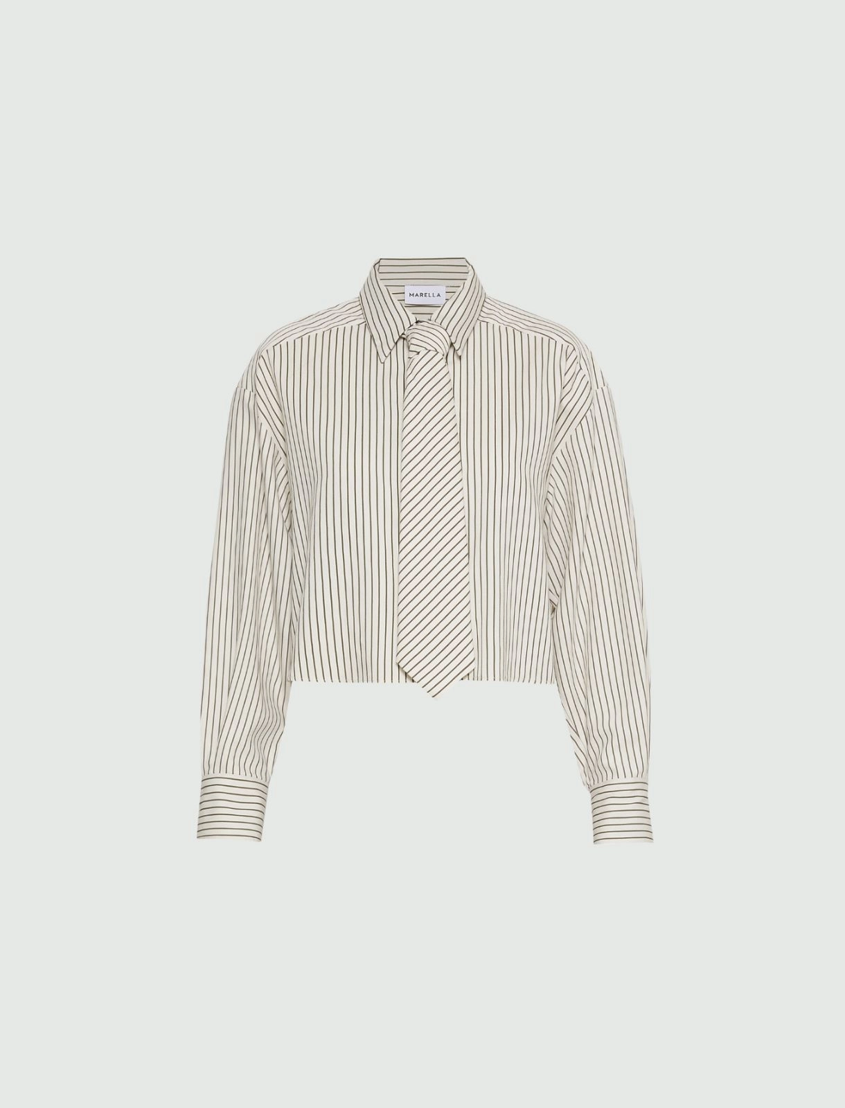 Cropped blouse - SAGE