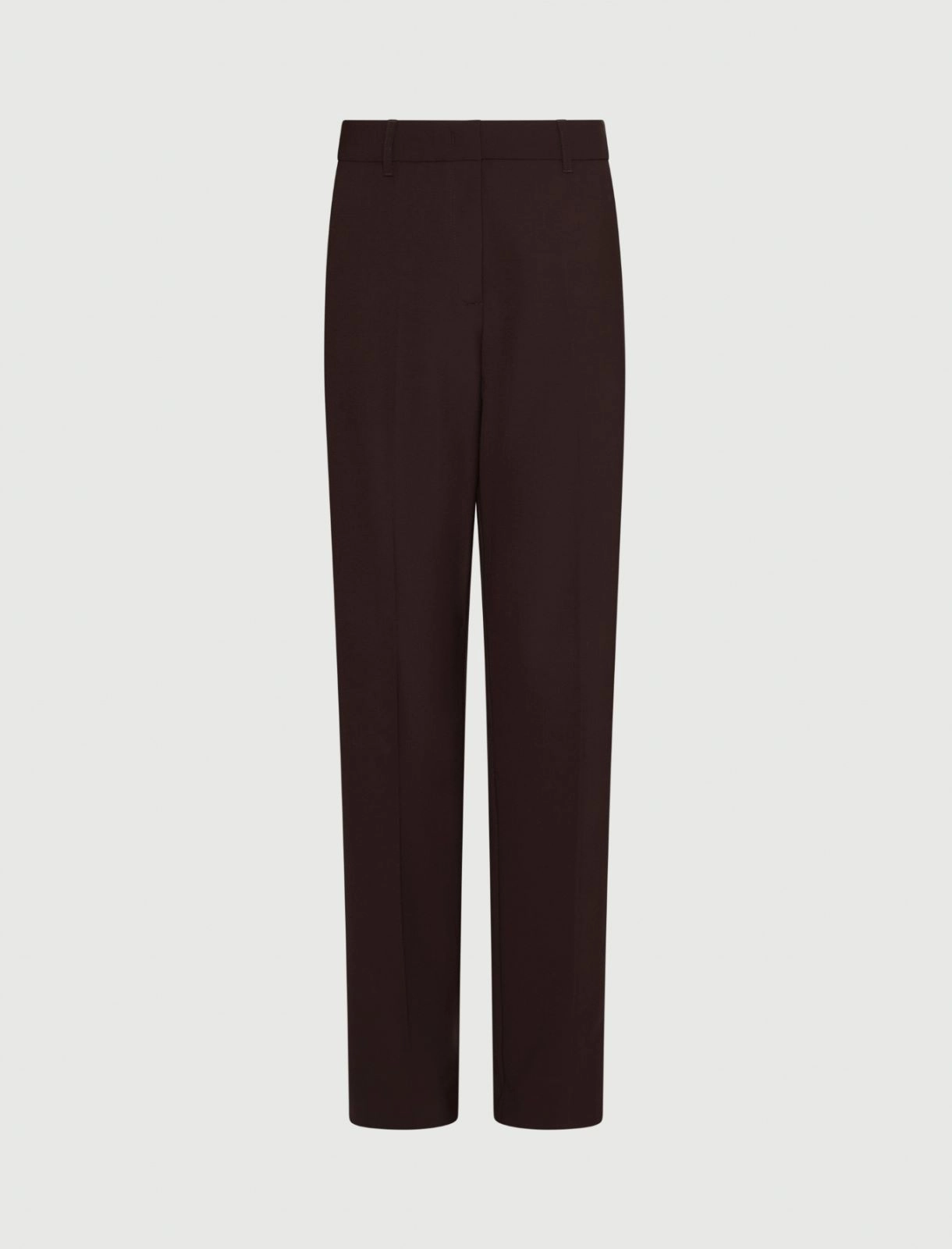 Slim-fit trousers - BROWN