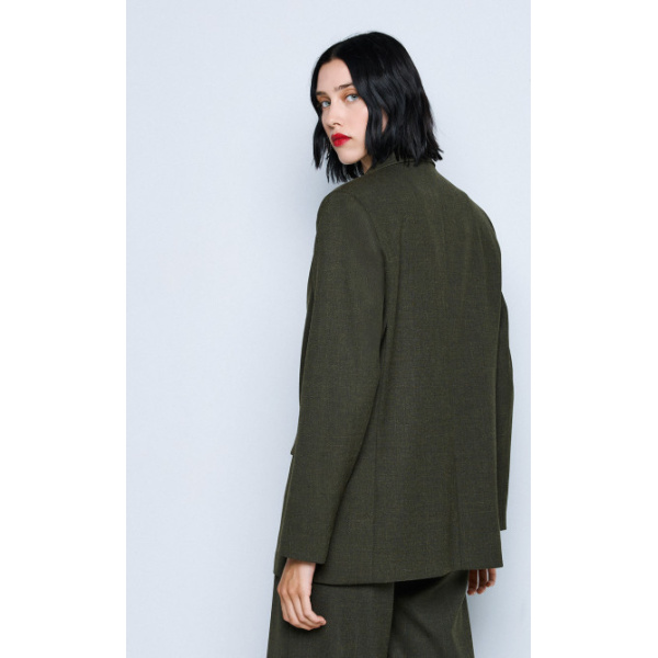 Σακάκι oversized με τσέπες